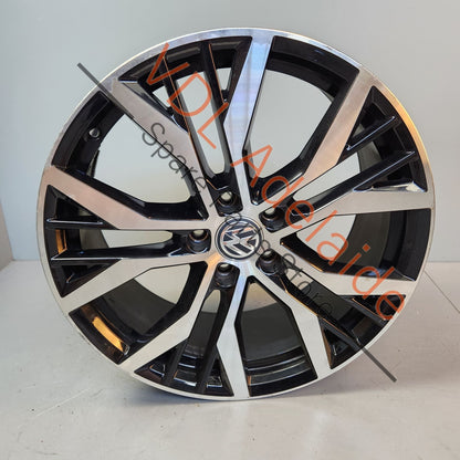 5G0601025AN 7,5JX19H2ET515/112 5G0601025ANFZZ 1x Genuine OEM VW Golf GTI 19 x 7.5 ET51 Alloy Wheel Rim SanDiego Style Design Diamond Cut #03 5G0601025AN FZZ