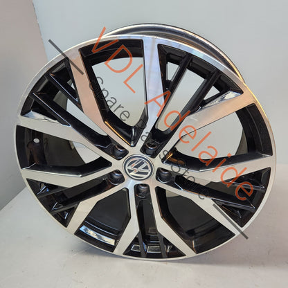 5G0601025AN 7,5JX19H2ET515/112 5G0601025ANFZZ 1x Genuine OEM VW Golf GTI 19 x 7.5 ET51 Alloy Wheel Rim SanDiego Style Design Diamond Cut #03 5G0601025AN FZZ