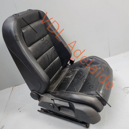     VW Golf R / Gti MK6 Black Leather Front Right Drivers Seat with Heating