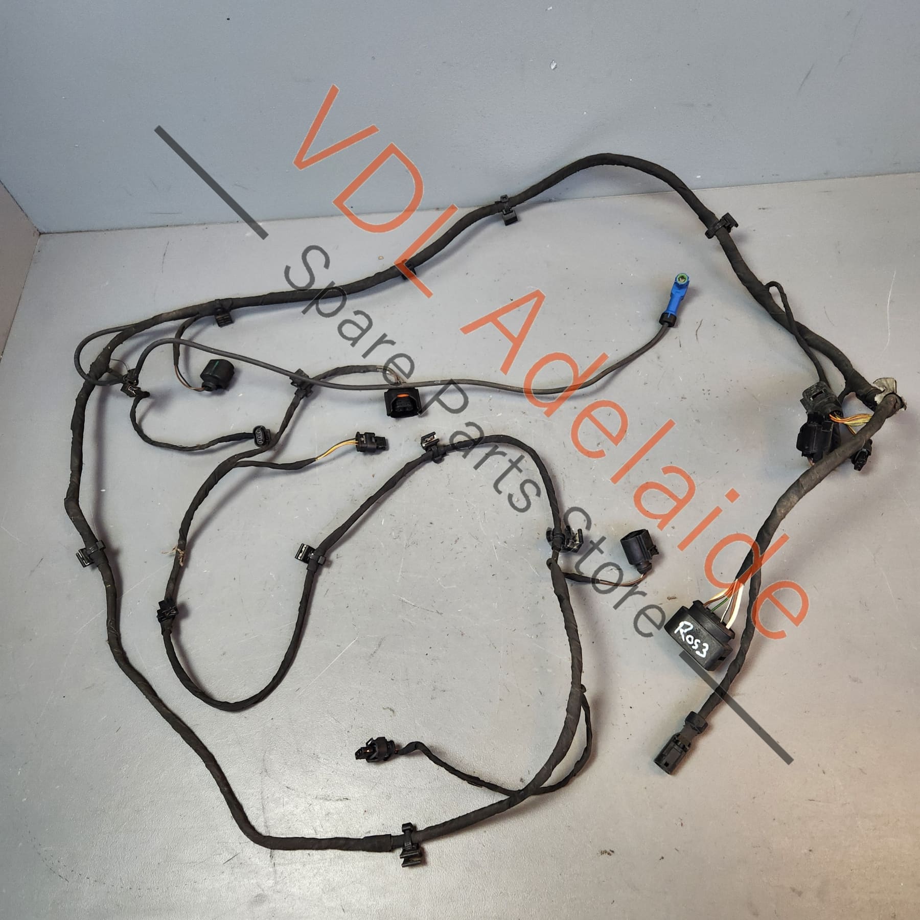 4L0971095DL    Audi Q7 4L Front Bumper Wiring Harness 4L0971095DL For cars with front & rear camera