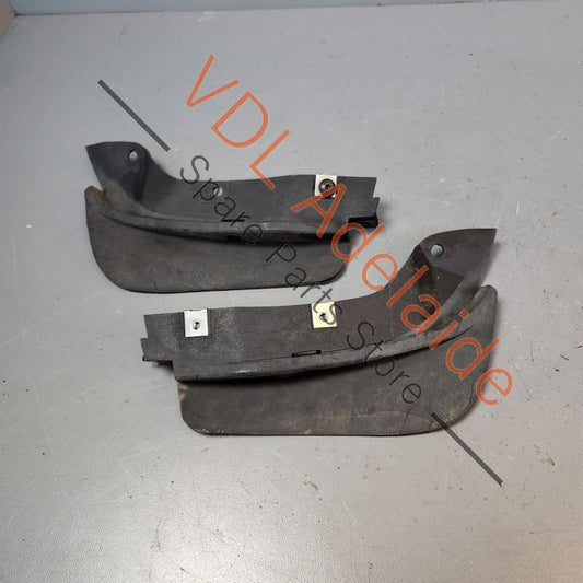 4L0807513E 4L0807514E   Audi Q7 Front Bumper Lower Spoiler Mud Flap Trim Pair L&R 4L0807513E 4L0807514E