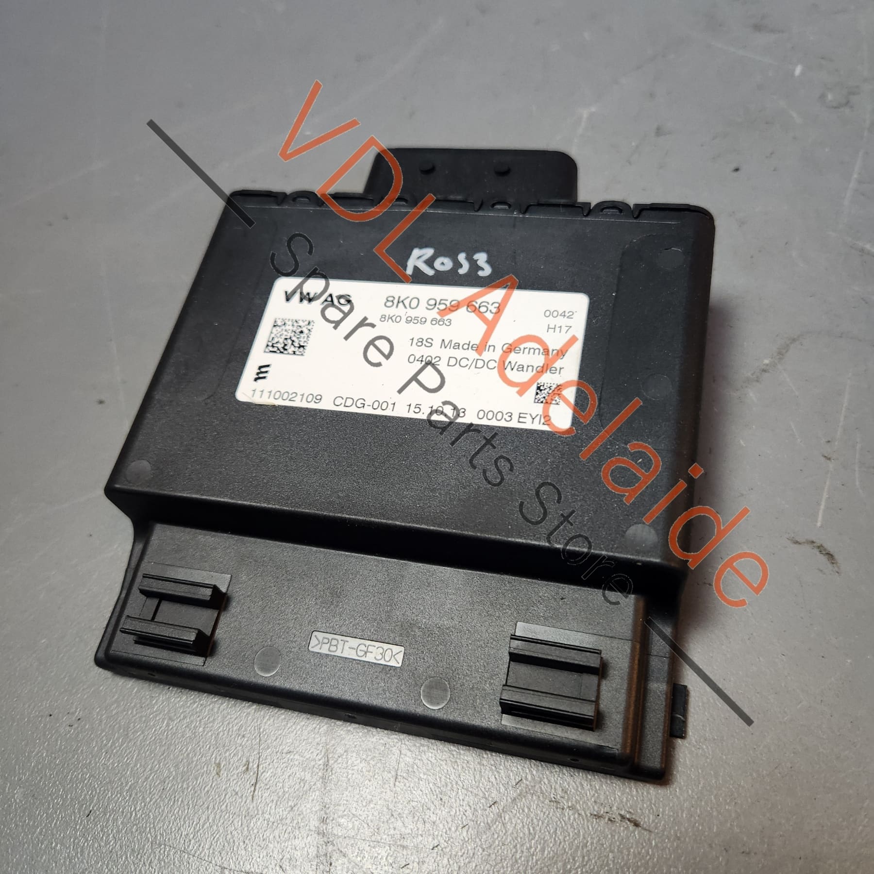 8K0959663    Audi Q7 4L Voltage Stabiliser Module 400W 8K0959663