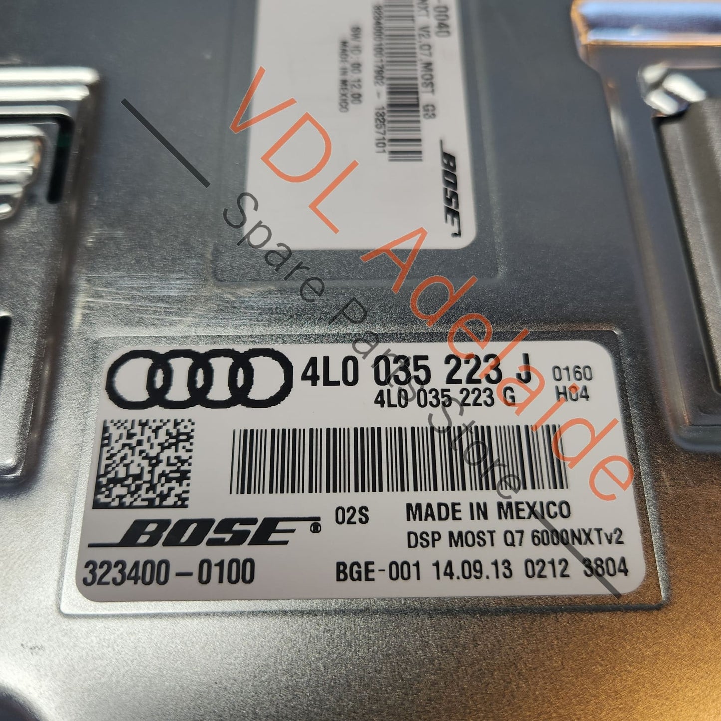 4L0035223J    Audi Q7 Bose Amplifier Unit for Audio 4L0035223J