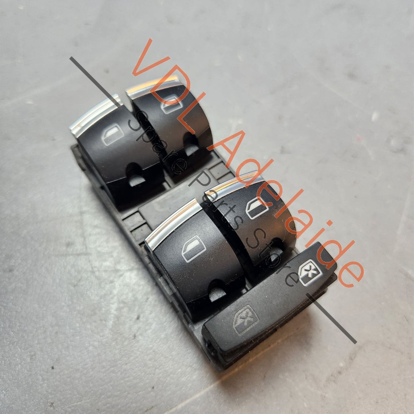 4F0959851H    Genuine OEM Audi A3 8P A4 S4 RS4 A6 S6 RS6 Q7 Drivers Window Switch 4F0959851H