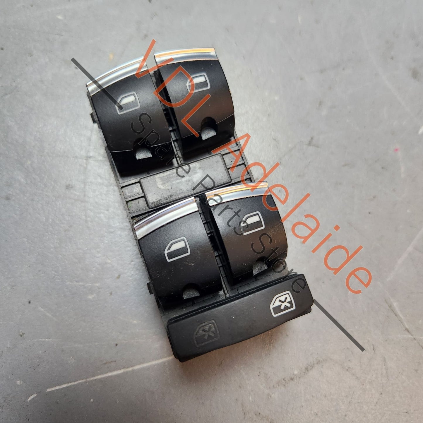 4F0959851H    Genuine OEM Audi A3 8P A4 S4 RS4 A6 S6 RS6 Q7 Drivers Window Switch 4F0959851H