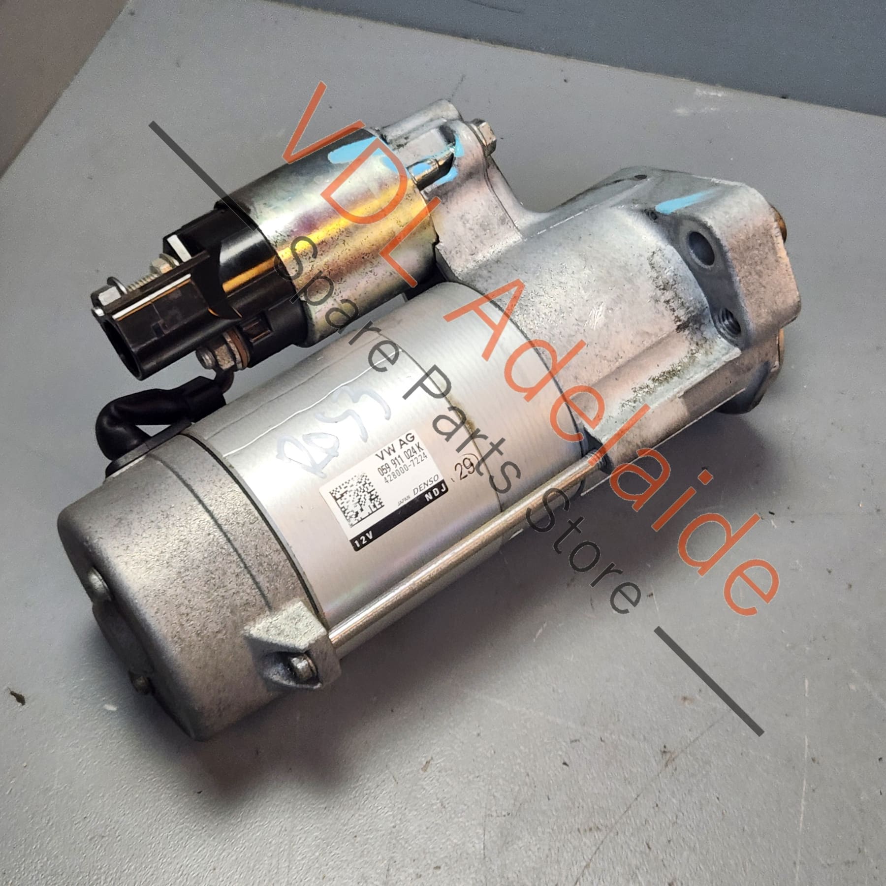 059911024K    Audi Q7 3.0 V6 Diesel Starter Motor 059911024K CJGA, CJGC, CJMA, CLZB, CNRB, CRCA