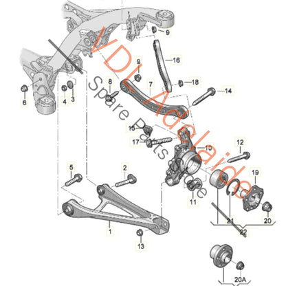 7L0505312B 7L0505323A
7L0505323A 7L0505397 7L8501529A Audi Q7 RHS Right Rear Suspension Control Arm Set 7L0505312B 7L0505323A 7L0505397 7L8501529A