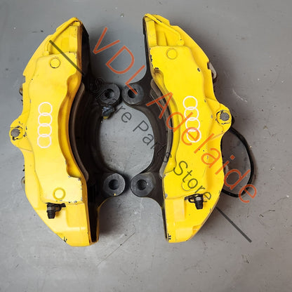 7L6615149 7L6615150   Audi Q7 Brembo 18Z ZR 6 Piston Pot Rear Brake Caliper Set suit 350 x 34mm rotor 7L6615149 7L6615150