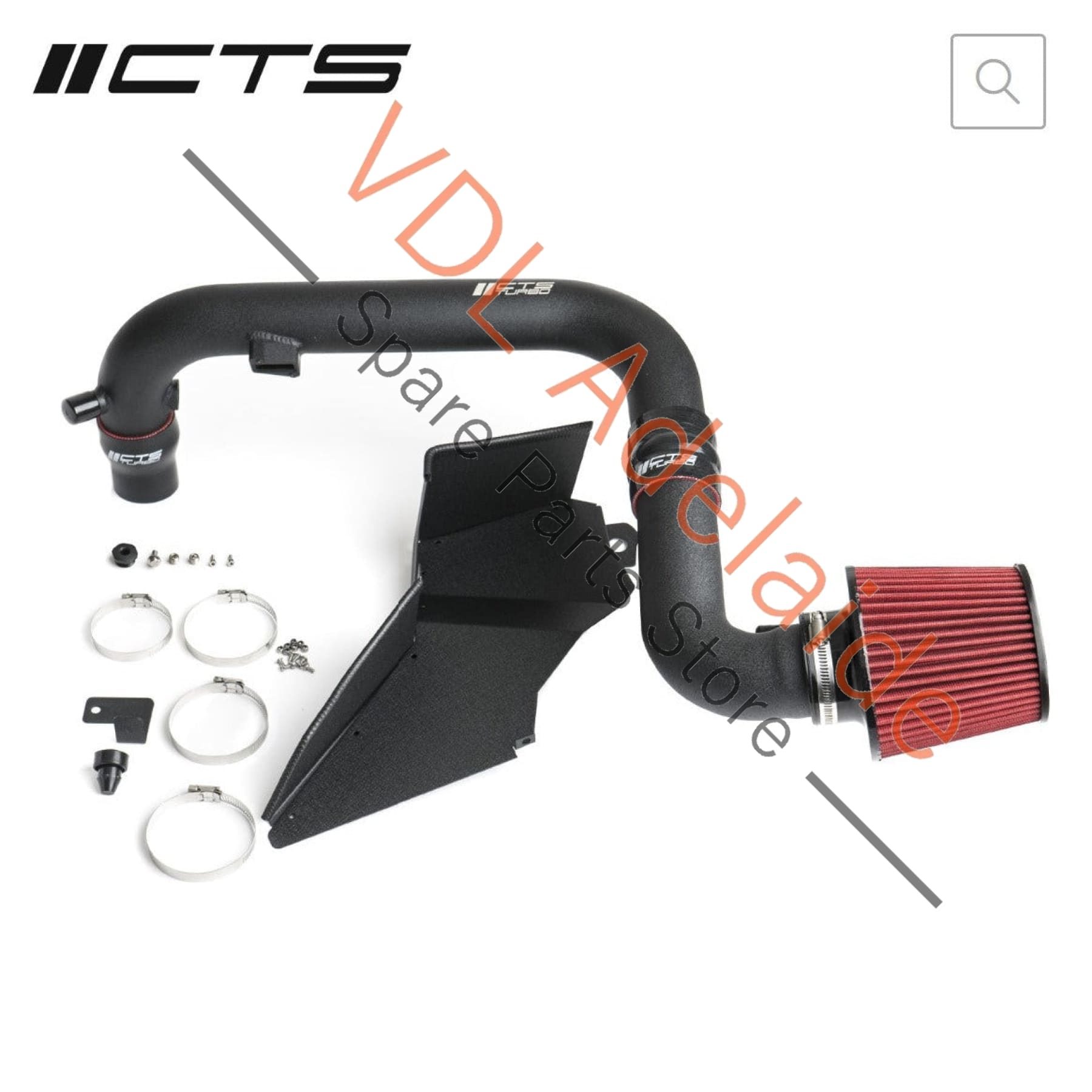 CTS-IT-105R CTSIT105R   VW Golf MK6 CTS Tuning EA113 for 2.0 FSI aftermarket air filter pod kit **some damage**