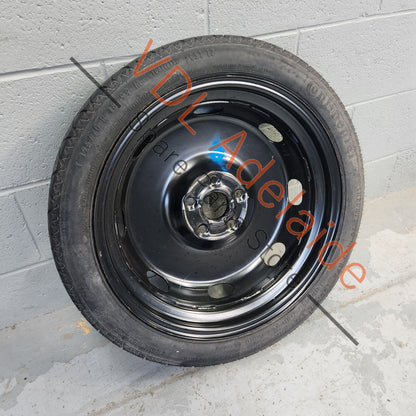 5K0601011    Volkswagen VW Golf R Gti GTD Mk5 Mk6 Mk7 Space Saver Emergency Spare Wheel 18 x 3.5