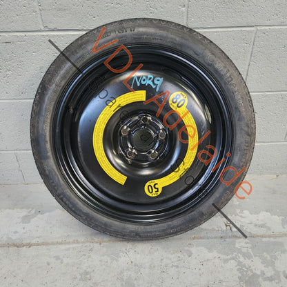 5K0601011    Volkswagen VW Golf R Gti GTD Mk5 Mk6 Mk7 Space Saver Emergency Spare Wheel 18 x 3.5