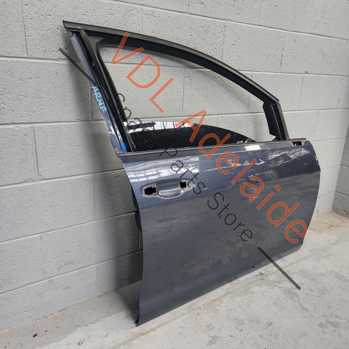 5G4831056AS    VW Golf MK7 Front Right Door Shell Panel Dark Iron Blue Metallic 8P8P LD5G