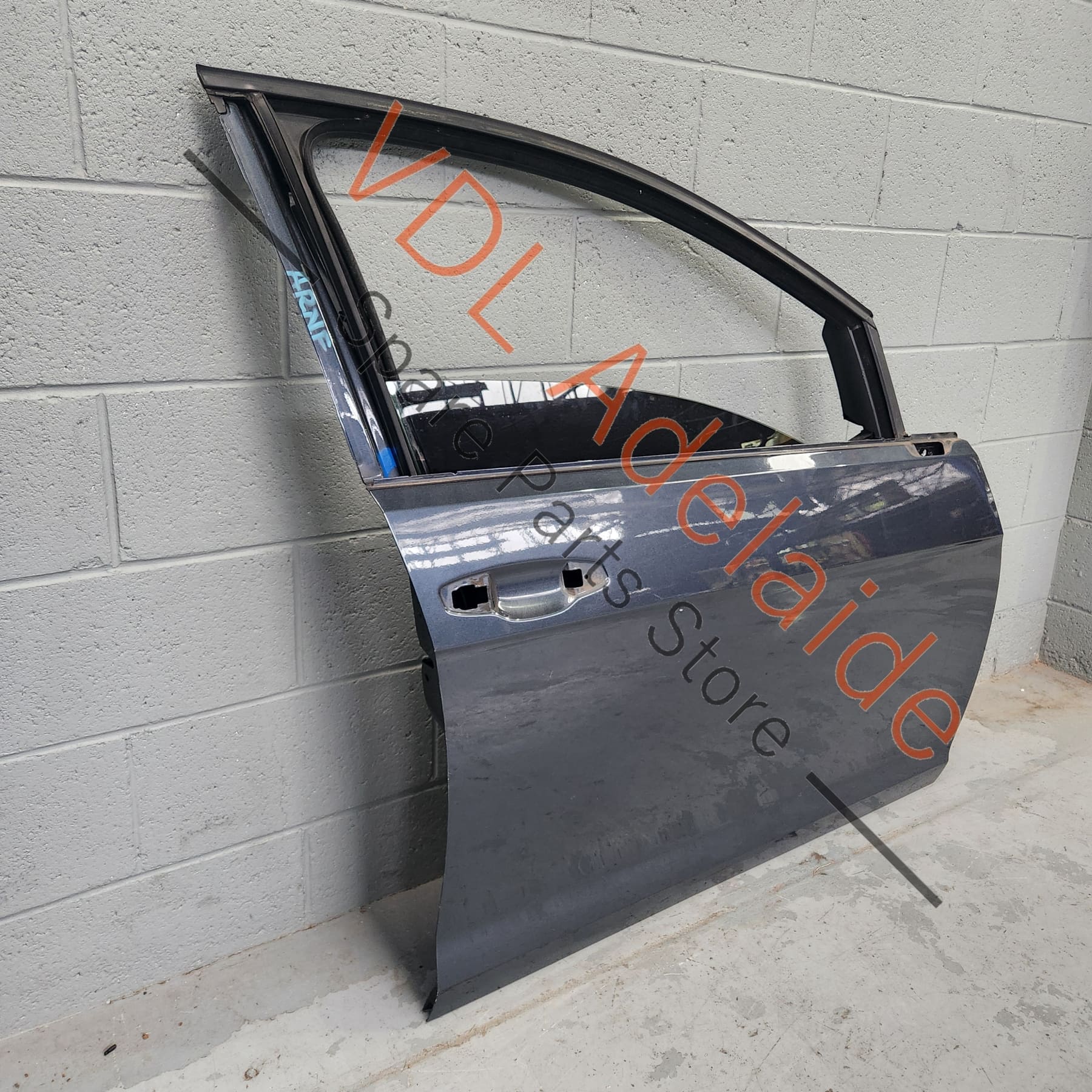 5G4831056AS    VW Golf MK7 Front Right Door Shell Panel Dark Iron Blue Metallic 8P8P LD5G