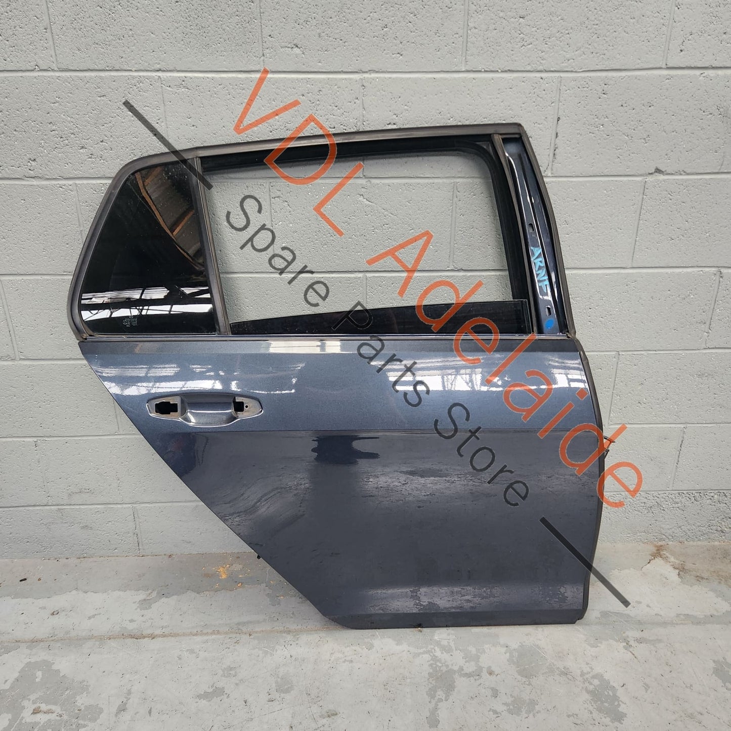 5G4833056AD    VW Golf MK7 Rear Right Door Shell Panel Dark Iron Blue Metallic 8P8P LD5G