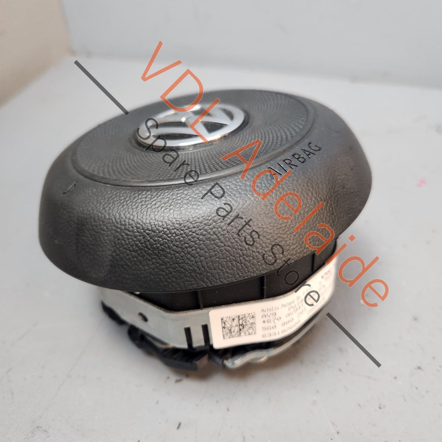 5G0880201ACHVF 5G0880201AC   VW Golf Gti R MK7 Steering Wheel Airbag 5G0880201AC HVF