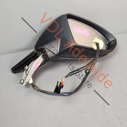 5G2857508BJ9B9 5G0857522A   VW Golf MK7 7.5 Exterior Wing Mirror Right Complete with Glass 5G0857522A 5G2857508BJ 9B9