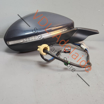 5G2857508BJ9B9 5G0857522A   VW Golf MK7 7.5 Exterior Wing Mirror Right Complete with Glass 5G0857522A 5G2857508BJ 9B9