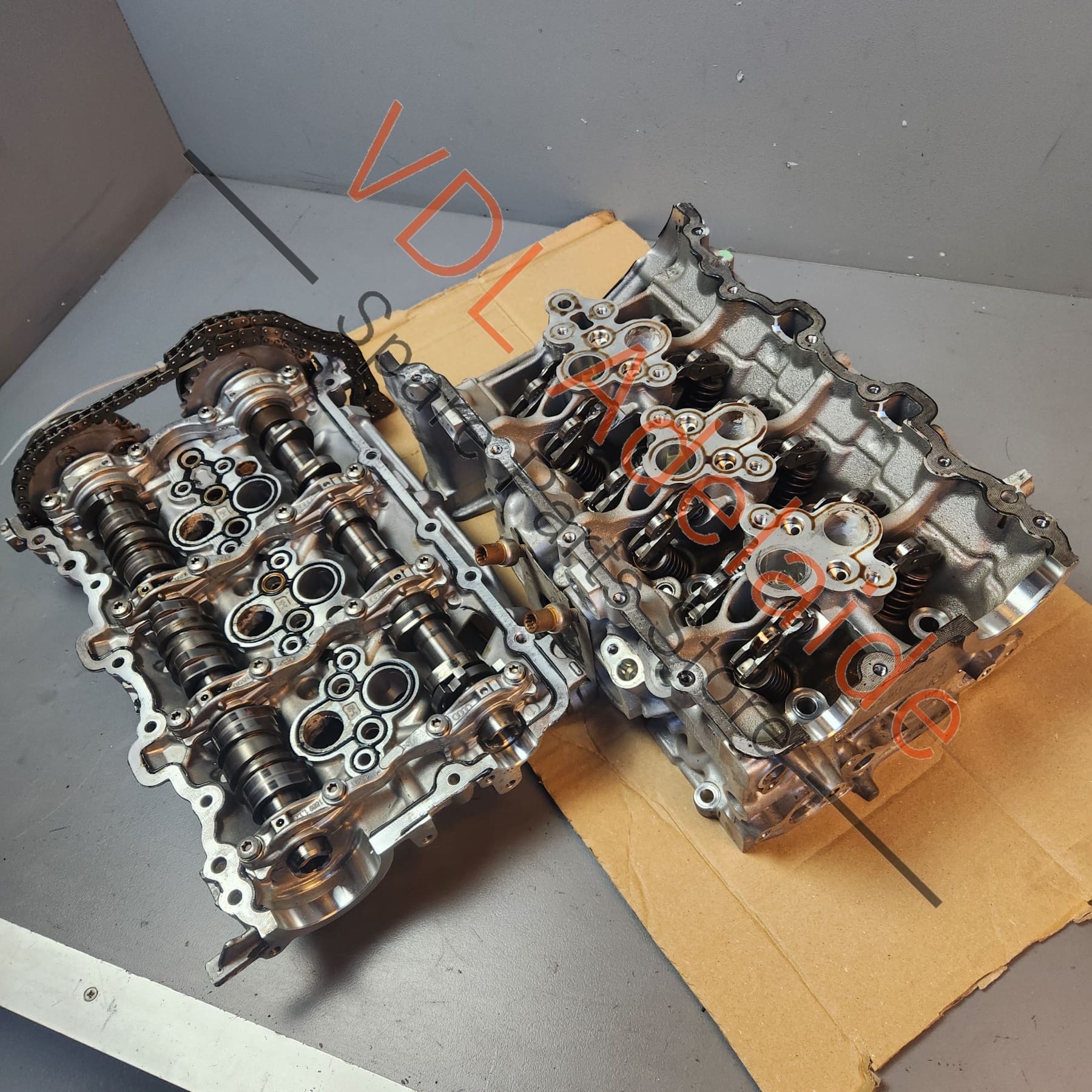 PAC103061A 9A710306110 9A710900311 9A710910202 Porsche 324kw DCAB DCA Engine Cylinder Head Cyl 4-6 Left Complete With Camshafts and Valves