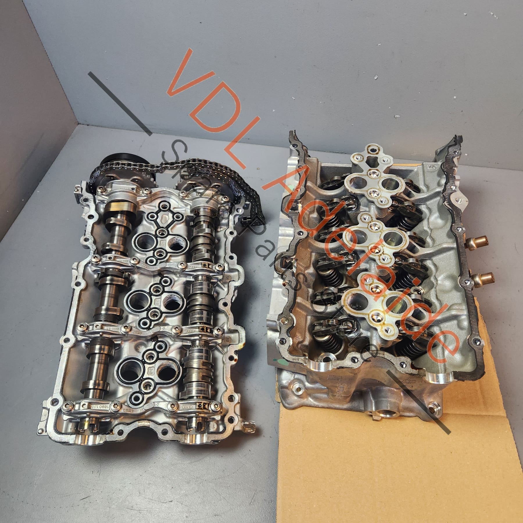 PAC103062A 9A710306210 9A710900310 9A710910200 Porsche 324kw DCAB DCA Engine Cylinder Head Cyl 1-3 Right Complete With Camshafts and Valves