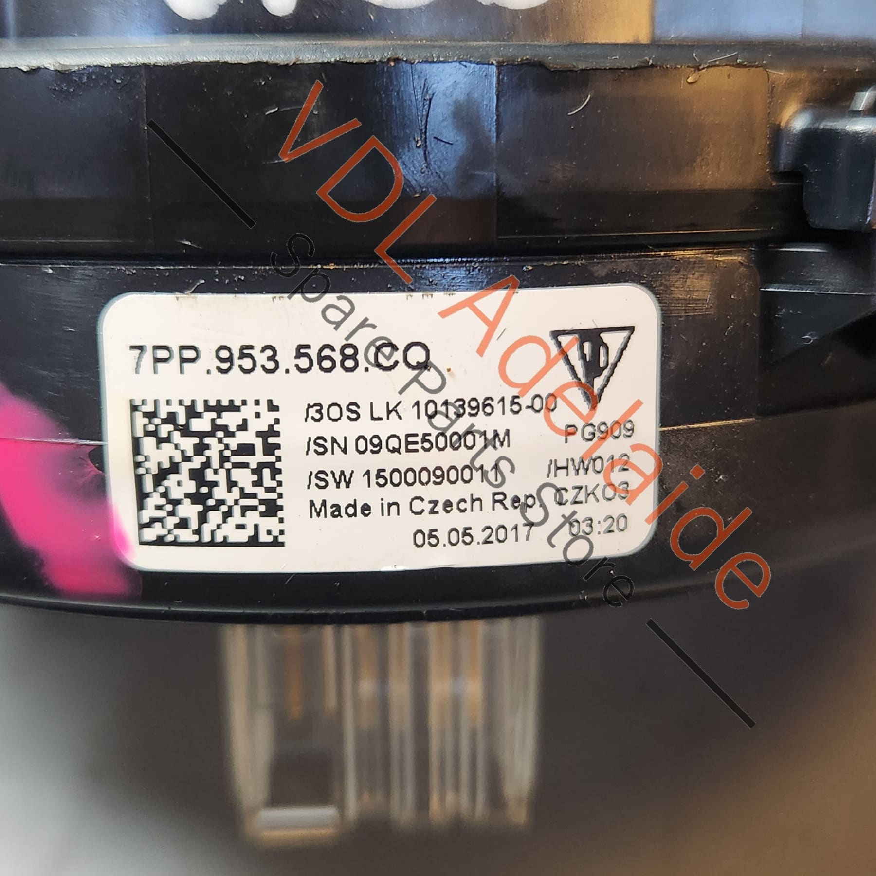 9A795356811 970613069501 7PP953568CQ  Porsche 911 991.2 Steering Squib Column Combination Switch for Wipers Indicators Cruise 97061306950 1E0 9A795356810 9A795356811