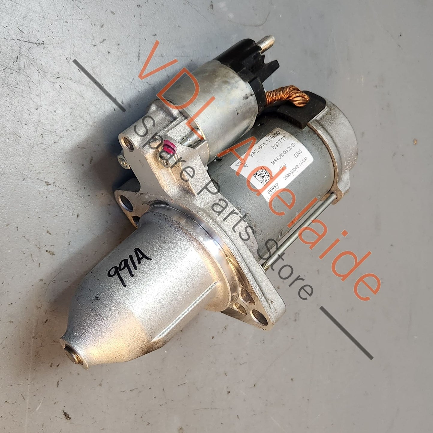 9A260410900 9A2604109X   Genuine Porsche 911 Boxster Cayman Starter Motor 9A260410900