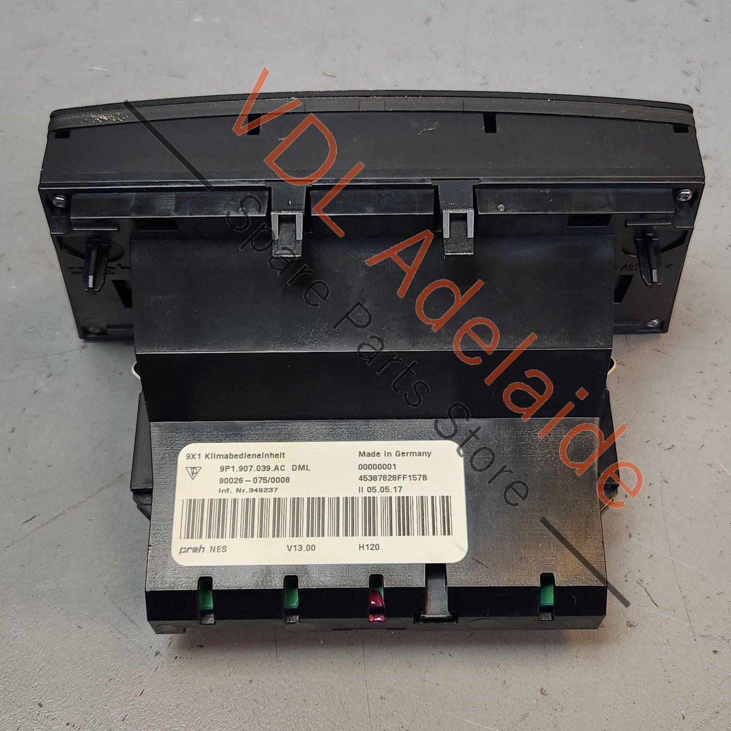 9P1907039AGDML 9P1907039ACDML 9P1907039GDML  Porsche 911 AC Air Conditioning Switch Climate Control 9P1907039AG DML 9P1907039AC DML