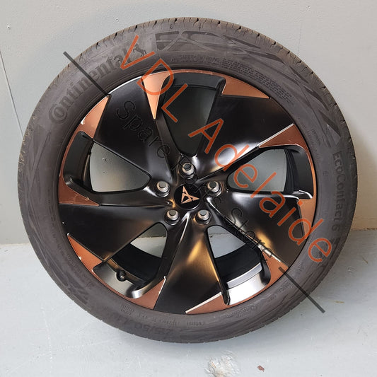 10E601025LXEB 10E601025L    Cupra Born K11 eBoost Black Copper Typhoon 19in x 7.5 Alloy Wheel 10E601025L XEB #03