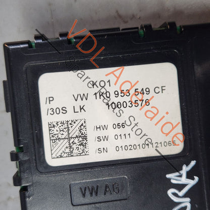 1K0953549CF 1K0953549CD   VW Golf MK6 Steering Column Control Module 1K0953549CD 1K0953549CF