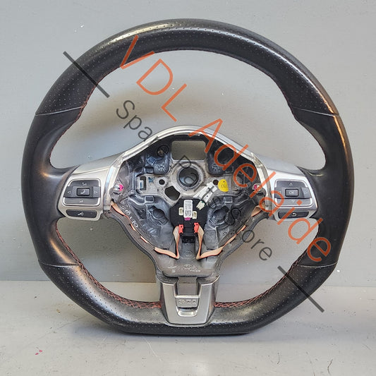 5K0419091DASY    VW Golf Gti MK6 Flat Bottom Sports Steering Wheel Multifunction 5K0419091D ASY