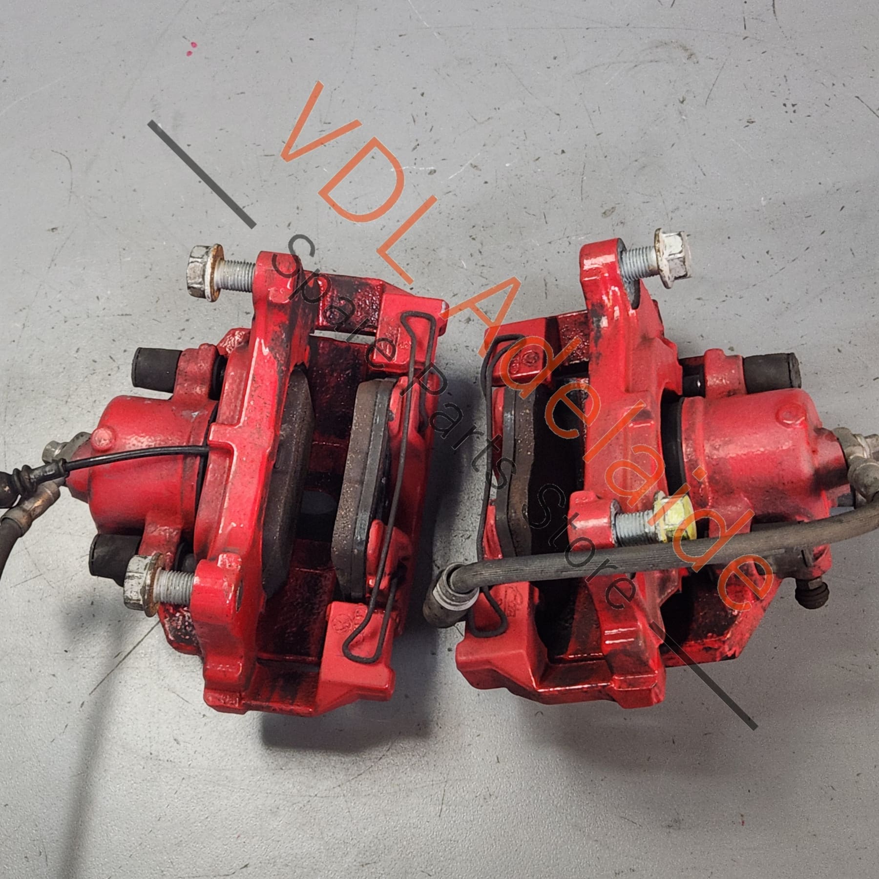 1K0615123F    VW Golf Gti MK6 Front Brake Caliper Set Tornado Red Suit Rotor 312mm x 25mm 1K0615123F 1K0615124F