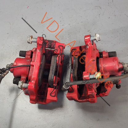 1K0615123F    VW Golf Gti MK6 Front Brake Caliper Set Tornado Red Suit Rotor 312mm x 25mm 1K0615123F 1K0615124F