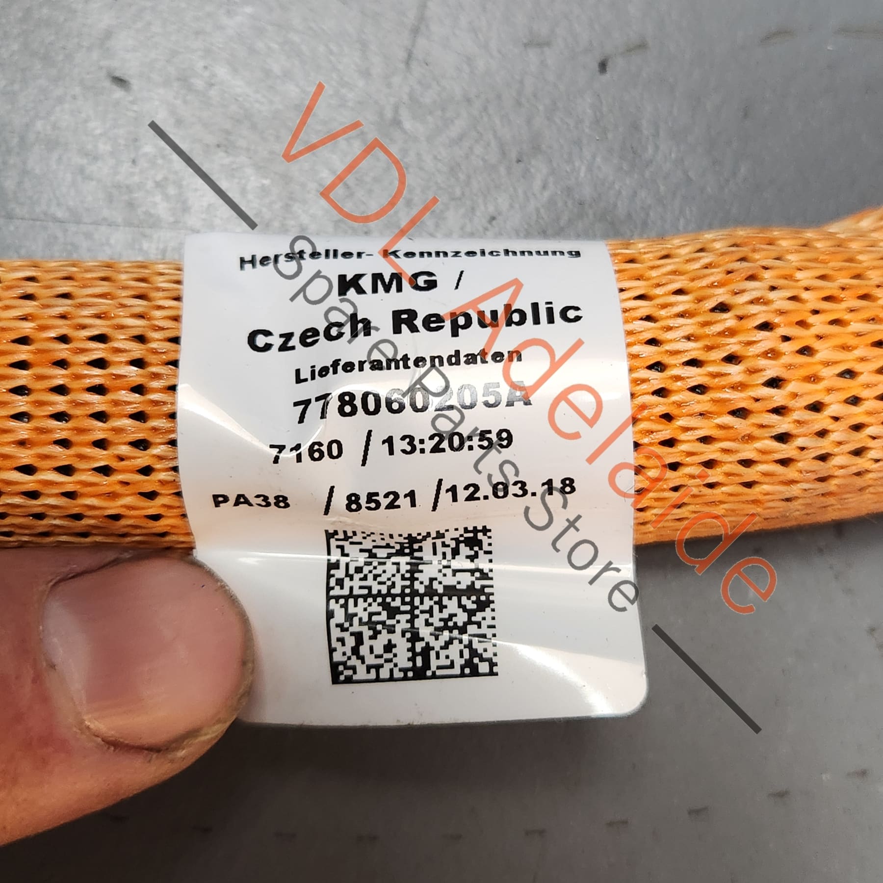 971971602    Porsche High Voltage Battery Connection Cable Wire 971971602