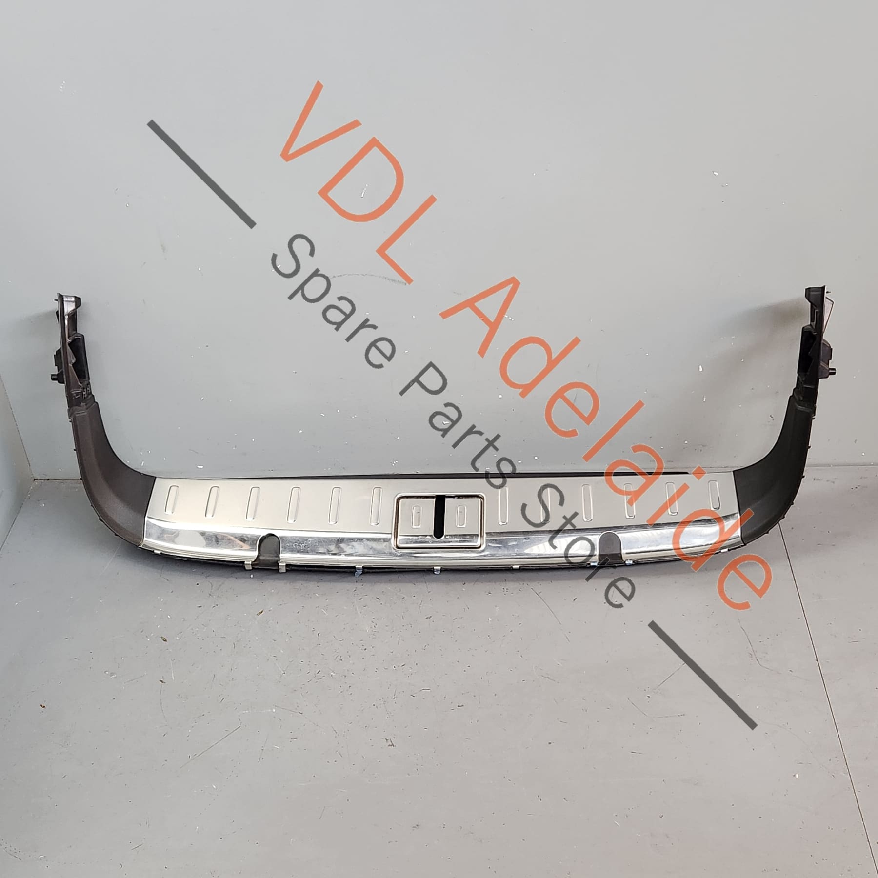 974867707 9750000000 974867707A1E0  Porsche Panamera Turismo Rear Boot Cargo Loading Edge Trim Stainless 974867707 1E0