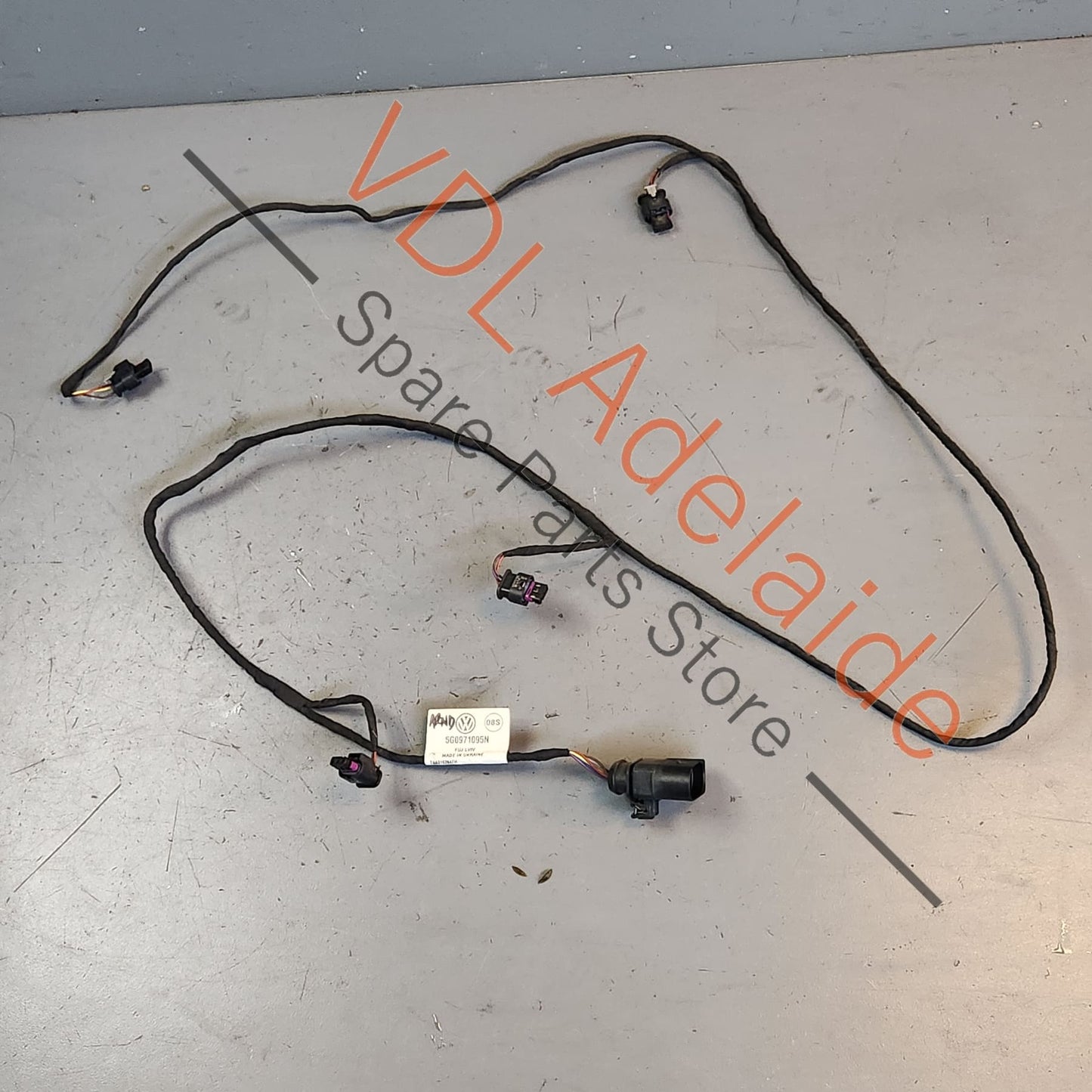 5G0971095N    VW Golf MK7.5 Front PDC Parking Sensor Harness Cable Wiring 5G0971095N