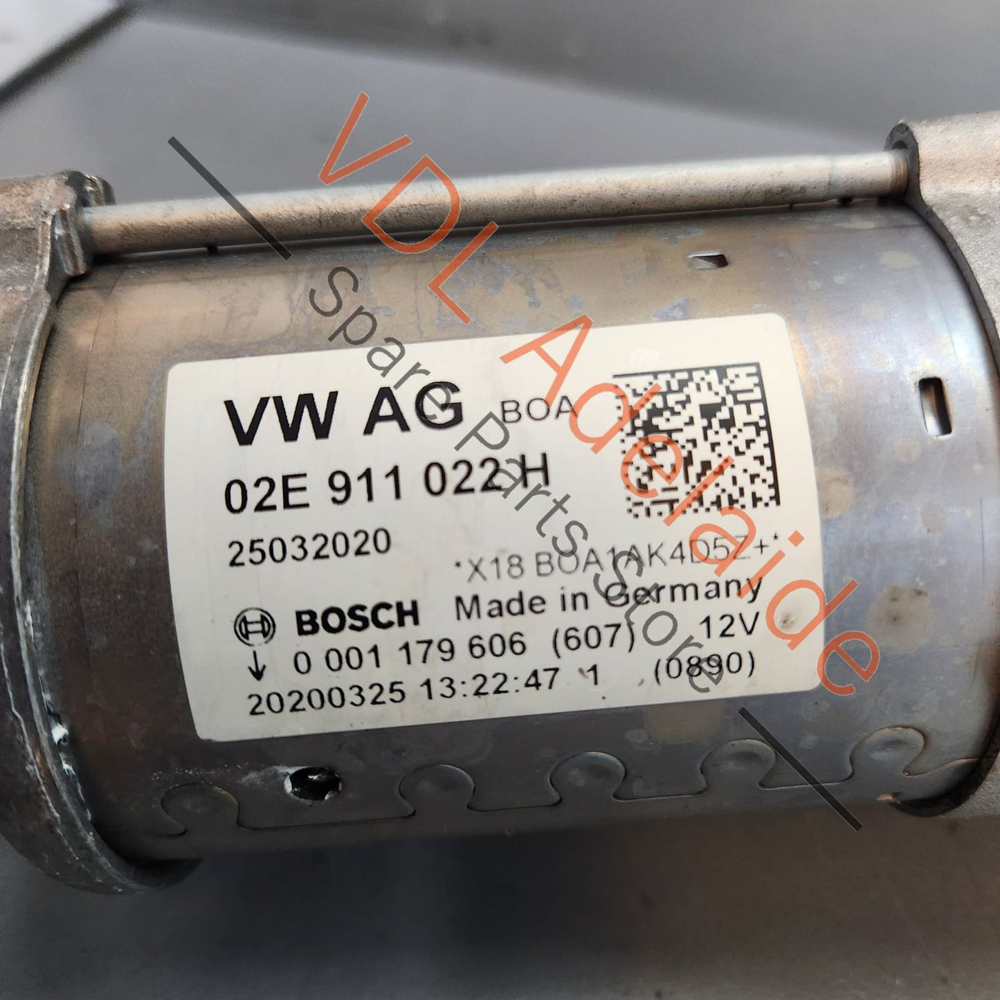 02E911022H    VW Golf MK7 7.5 1.1kw Starter Motor Bosch 02E911022H