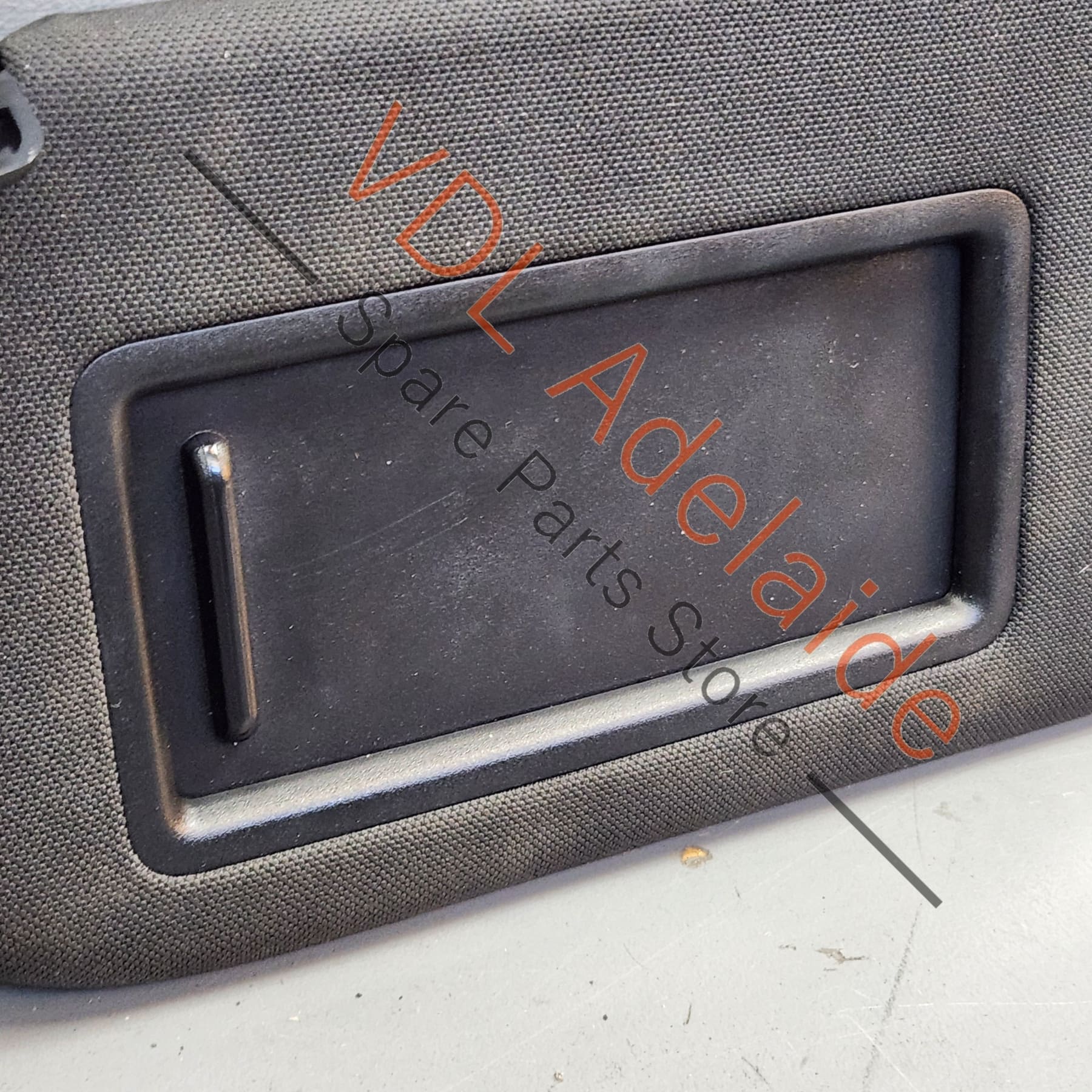 971857551P     Porsche Panamera 971 Left Side Sun Visor Black 971857551P