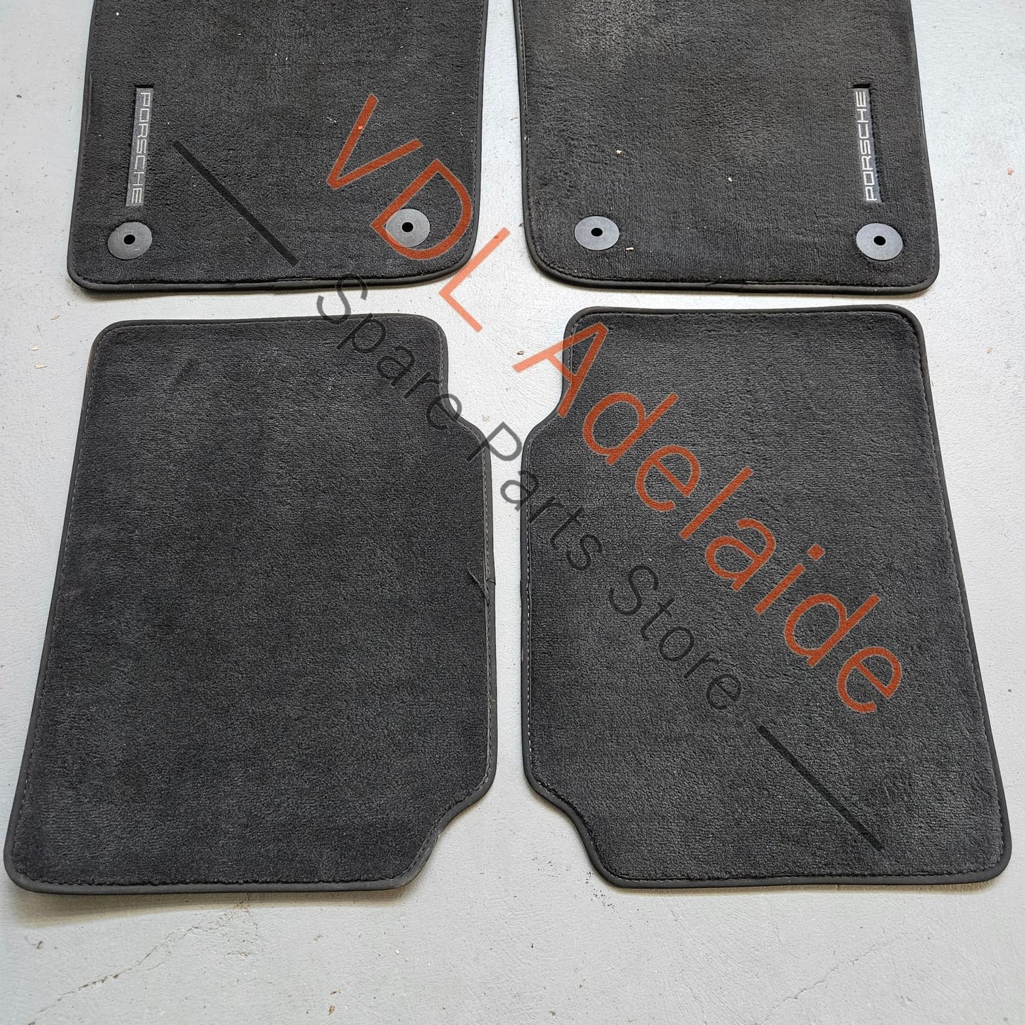      Porsche Panamera 971 Set of Floor Carpet Mats Genuine OEM