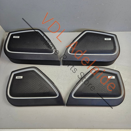 971035143C 971035293C    Porsche Panamera Speaker Cover Set with Ambient Lighting Front & Rear 971035143C 5Q0 971035293C 5Q0