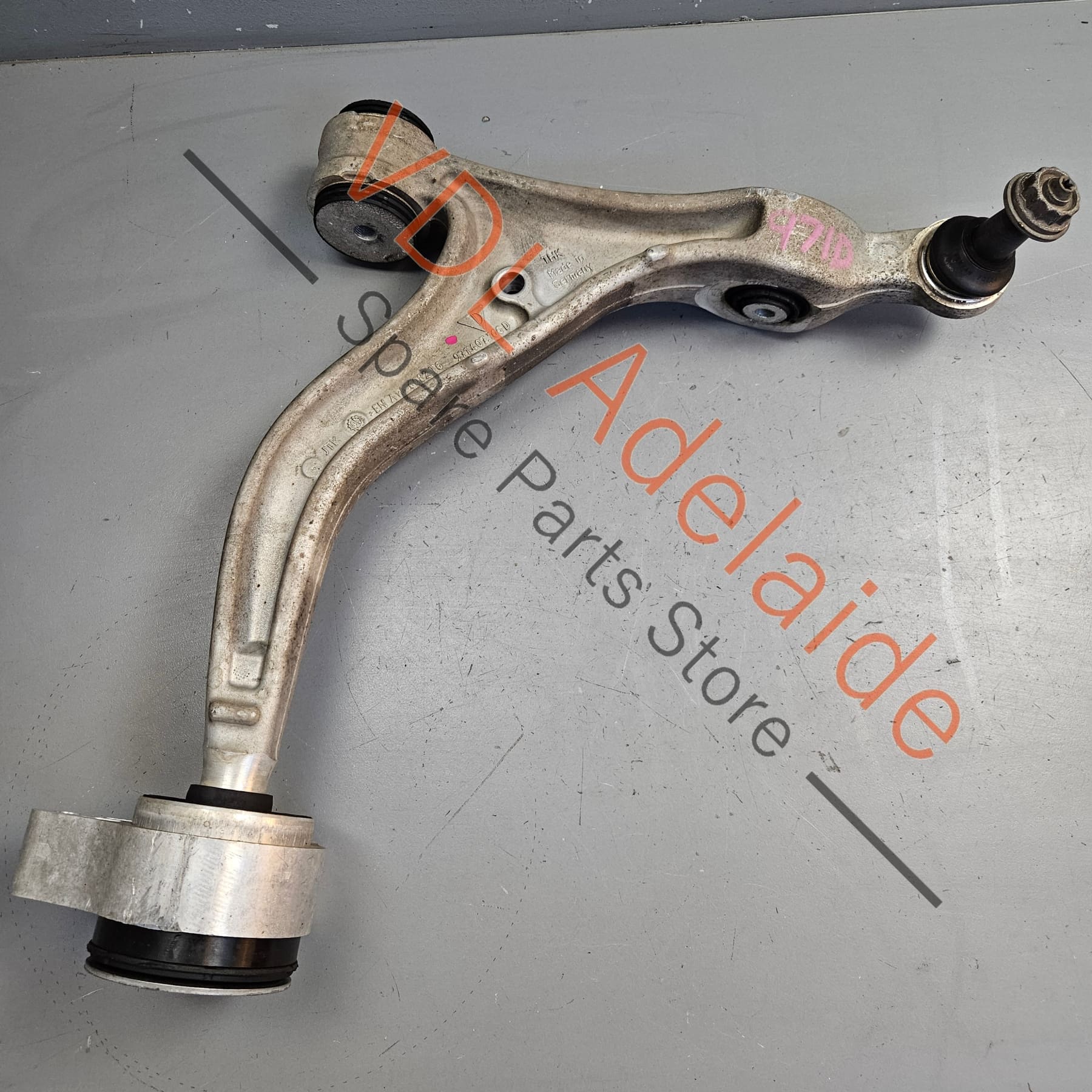 971407152H 971407166D 971407152T   Porsche Panamera 971 Front Right Lower Control Arm Wishbone Suspension 971407152H 971407166D 971407152T