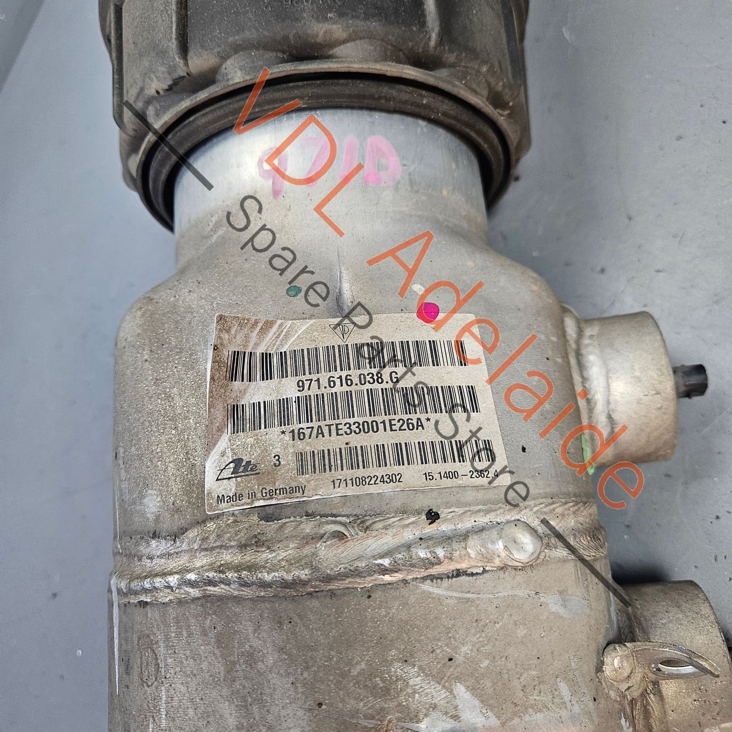 971616038G 971616038N    Porsche Panamera 971 Right Front Air Shock Suspension Strut Airbag 971616038G 971616038N