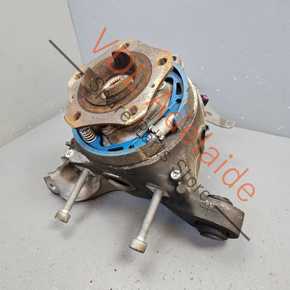 971505436G 971505436H 971505436B   Porsche Panamera Right Rear Suspension Hub Knuckle with Wheel Bearing 971505436B 971505436G