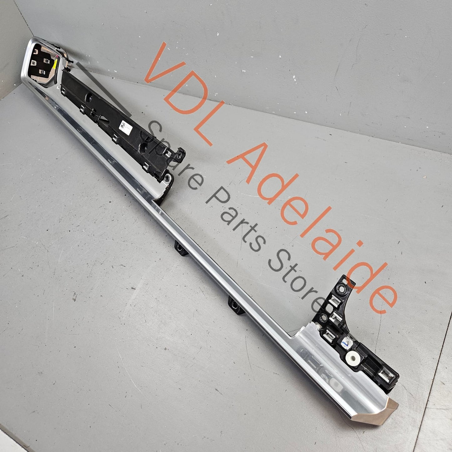 971857716G 971857716GV08   Porsche Panamera Left Side Dashboard Chrome Insert Trim Molding 971857716G For RHD models