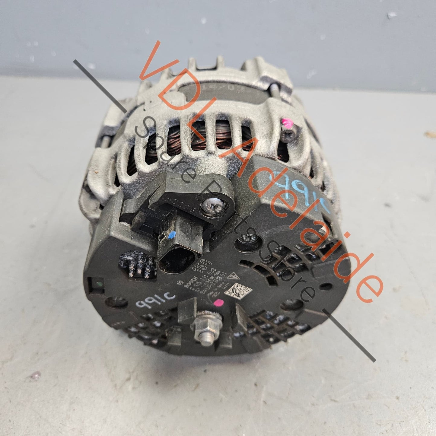 9A160301802 9A160301801   Porsche 911 991 Alternator 150A BOSCH 9A160301802