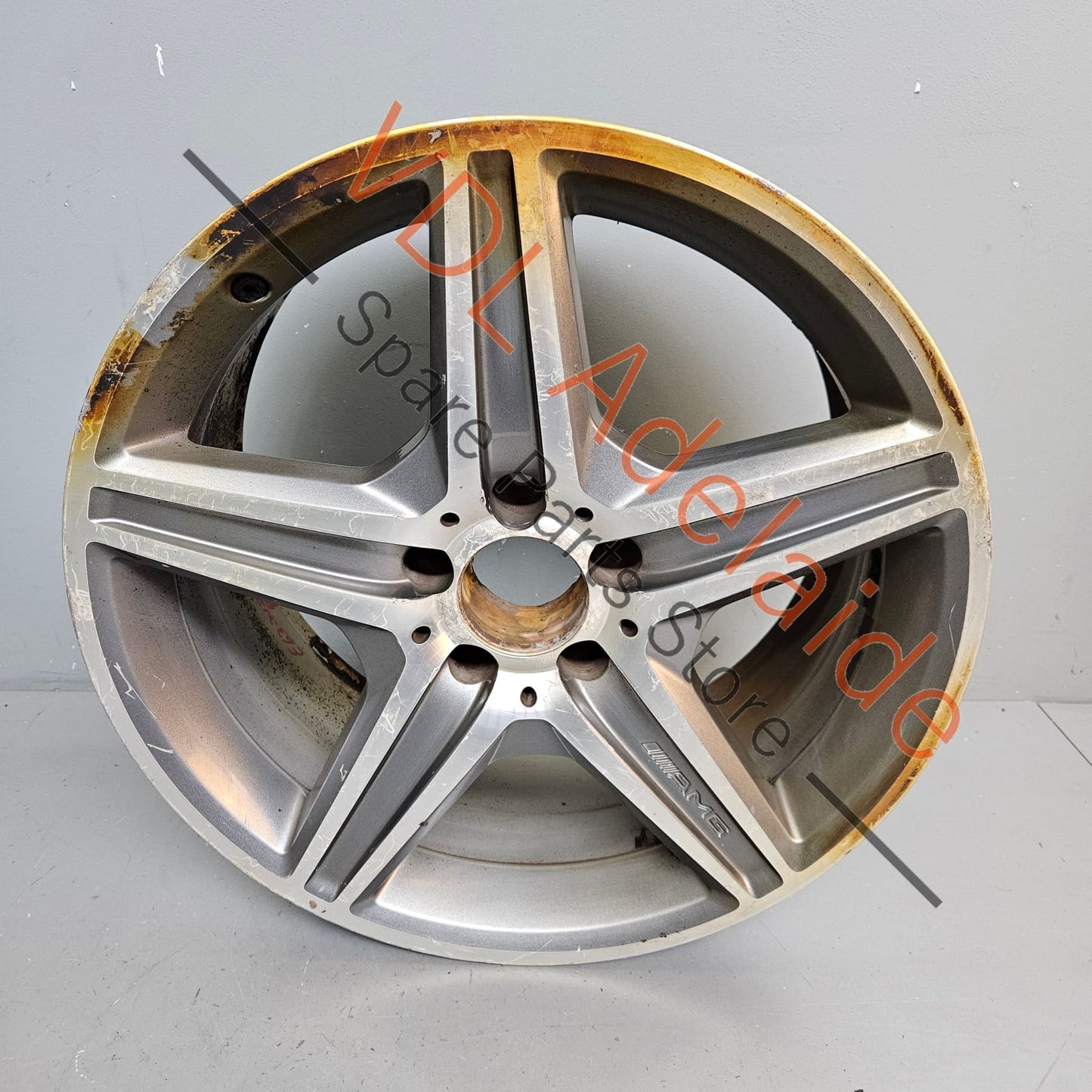 A2114016402     Mercedes W211 E63 AMG 5 Spoke Front Alloy Wheel Genuine OEM A2114016402 18 x 8.5 ET38 #01