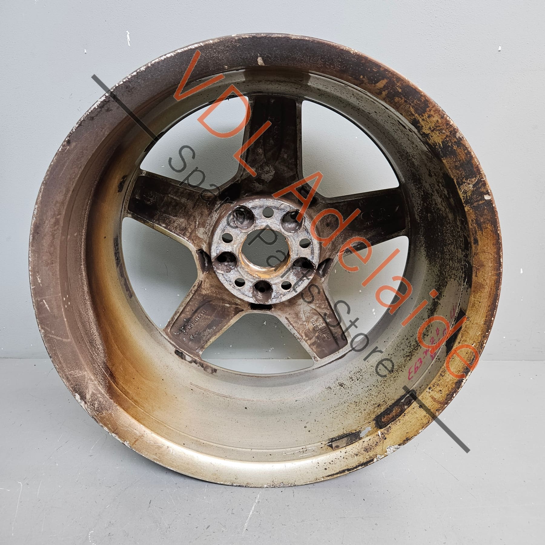 A2114016402     Mercedes W211 E63 AMG 5 Spoke Front Alloy Wheel Genuine OEM A2114016402 18 x 8.5 ET38 #01