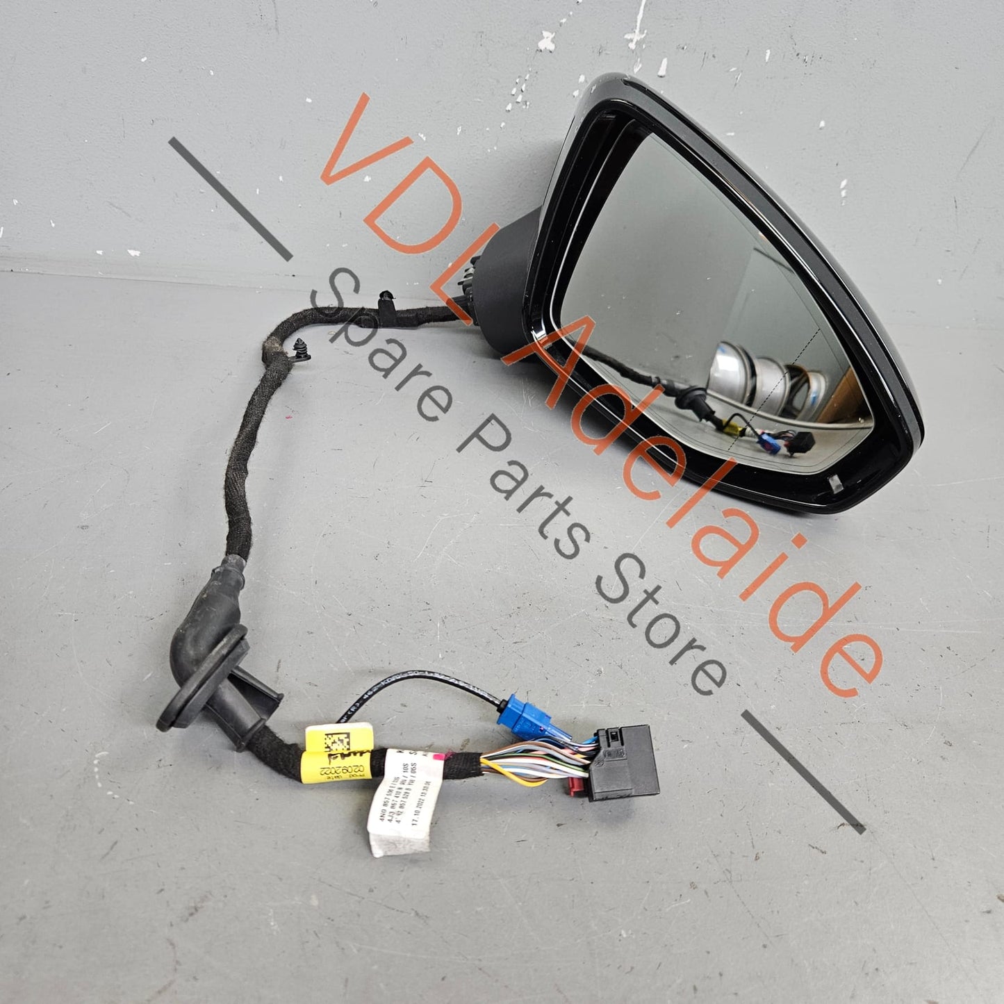 4J3857410N9B9 4N0857536E   Audi e-Tron GT Right Side Exterior Wing Mirror Automatic Anti Dazzle Power Folding Heated