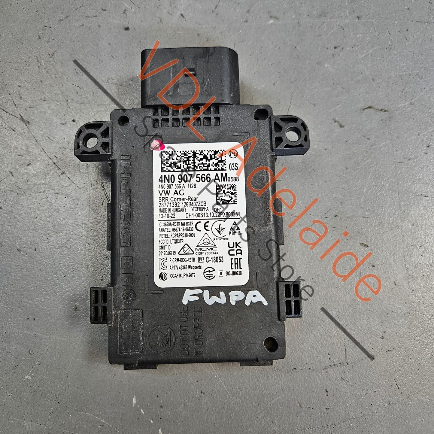 4N0907566AM    Control Unit for Lane Change Assist Radar 4N0907566AM