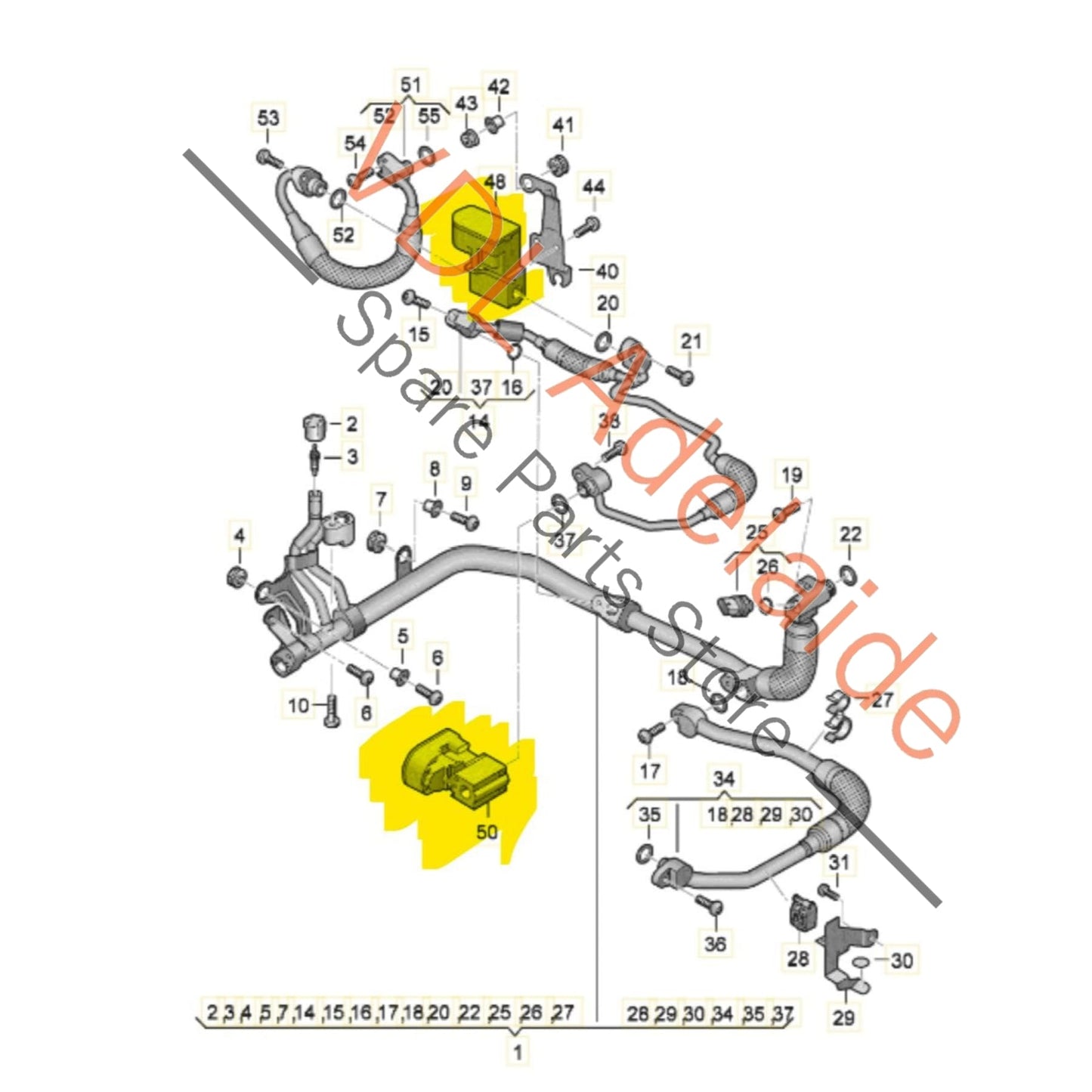 4M0816682E    Audi e-Tron Porsche Taycan Coolant Expansion Valve 4M0816682E