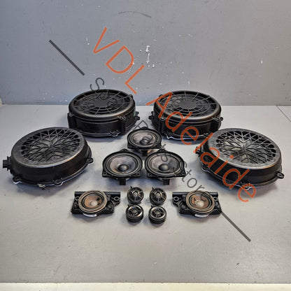 971035453F 4J3035415   Audi e-Tron GT Audio Speaker Set 971035453F 4J3035415 Bang & Olufsen