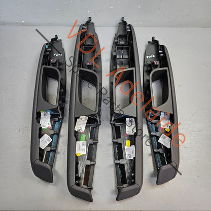 4J3959518A 4J3959517B   Audi e-Tron GT Set of 4 Leatherette Interior Door Handles Trims 4J3867070 4J3959518A